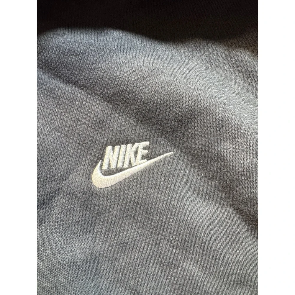 Nike Fleece  Hoodie Men Sz Medium Tall‎ Black New